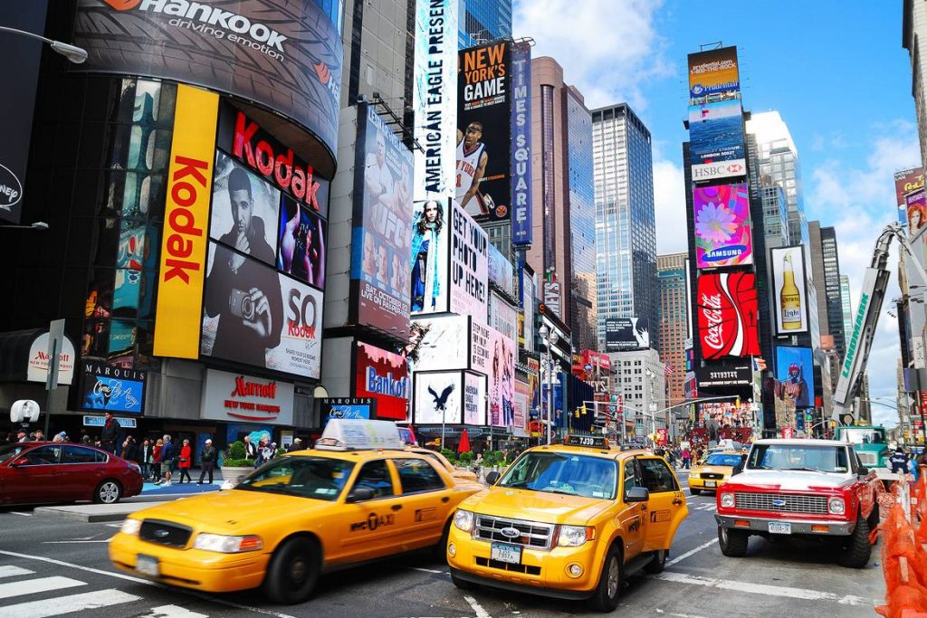 etiquette guide new york times square cabs
