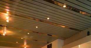 Реечные алюминиевые подвесные потолки