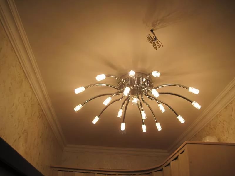 Правильно подобранные светильники для потолка